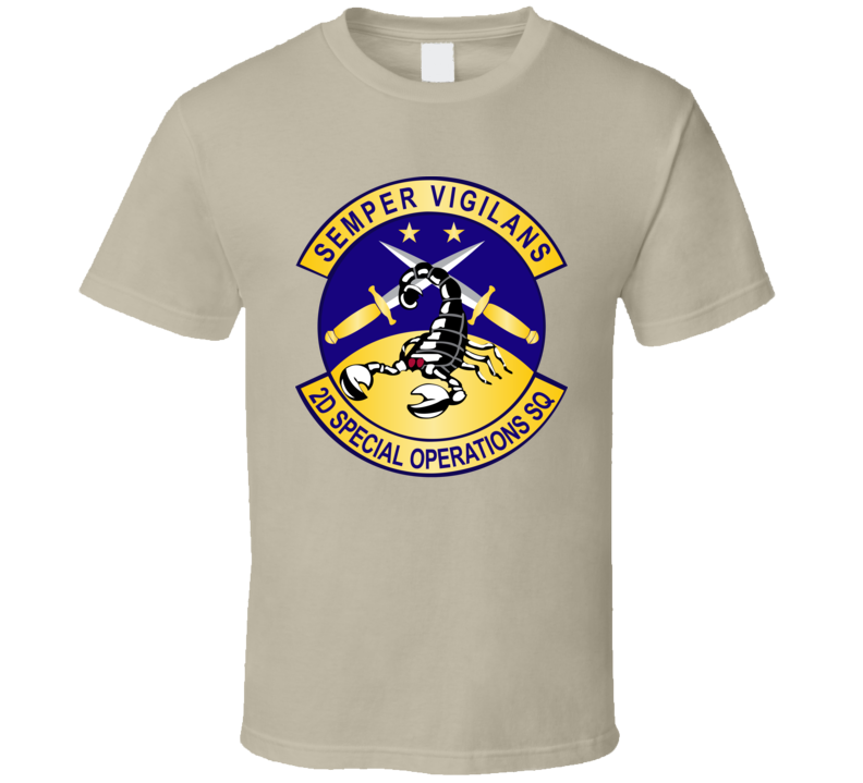 Army - Usafsof - 2nd Special Operations Squadron Wo Txt T Shirt