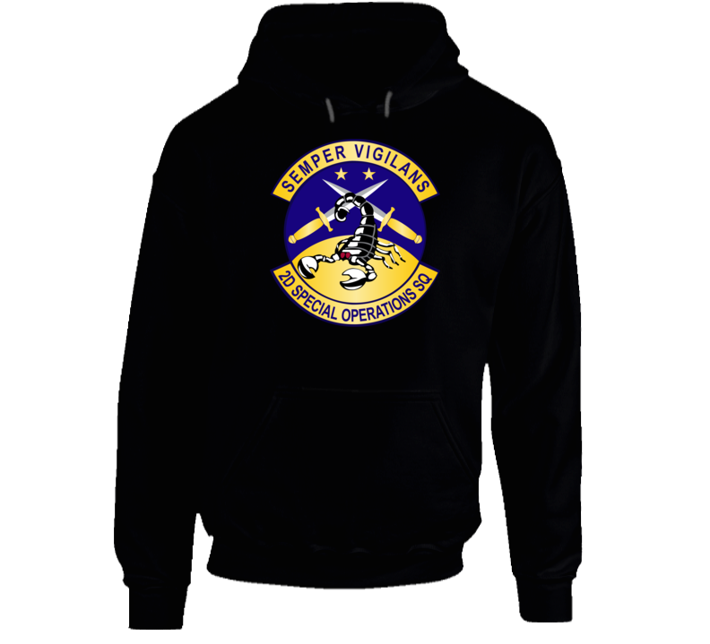 Army - Usafsof - 2nd Special Operations Squadron Wo Txt Hoodie
