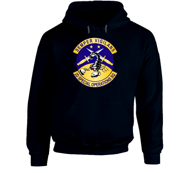 Army - Usafsof - 2nd Special Operations Squadron Wo Txt Hoodie