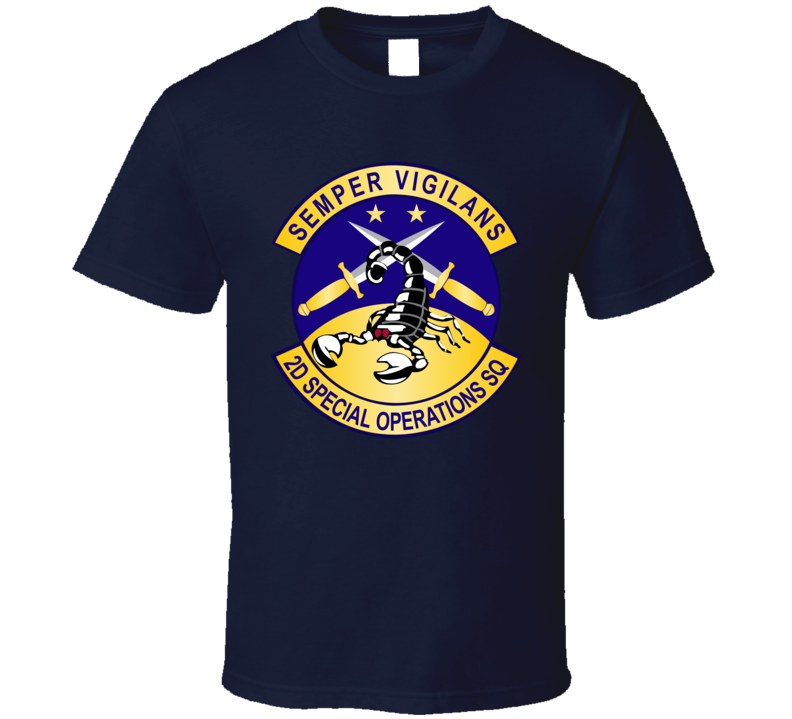 Army - Usafsof - 2nd Special Operations Squadron Wo Txt T Shirt