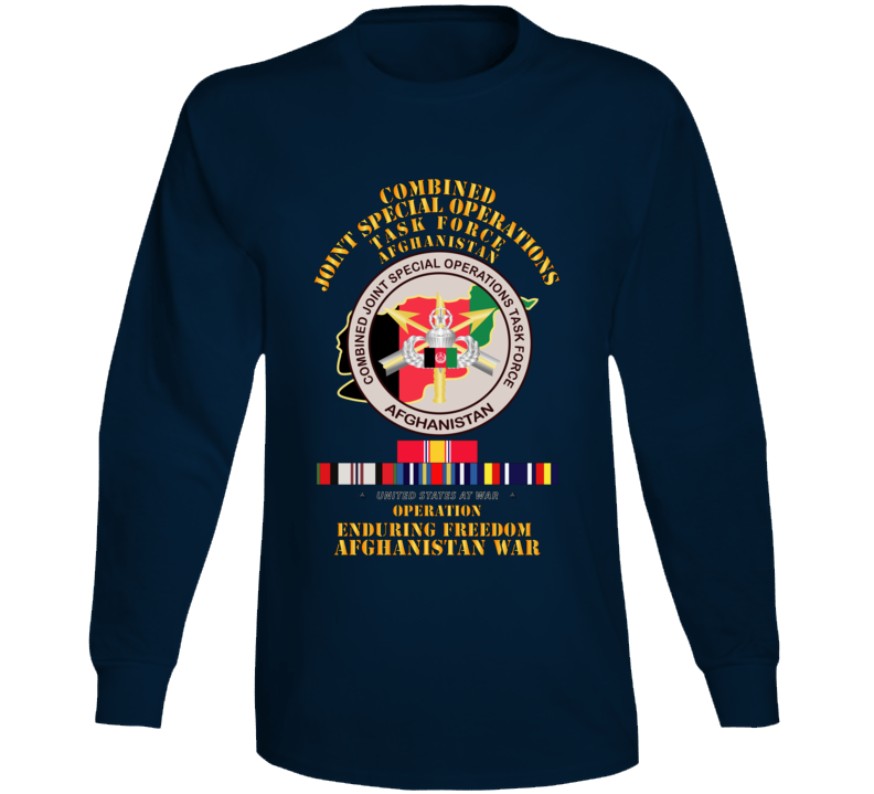Sof - Combined Joint Special Operations Task Force - Oef - Afghanistan W Svc Long Sleeve