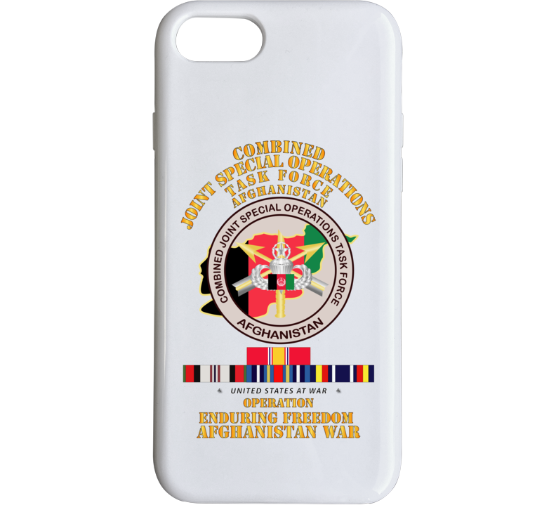 SOF - Combined Joint Special Operations Task Force - OEF - Afghanistan w SVC Phone Case