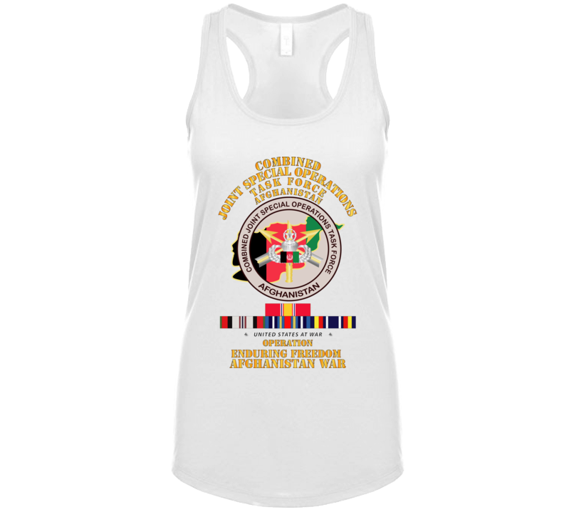 SOF - Combined Joint Special Operations Task Force - OEF - Afghanistan w SVC T Shirt
