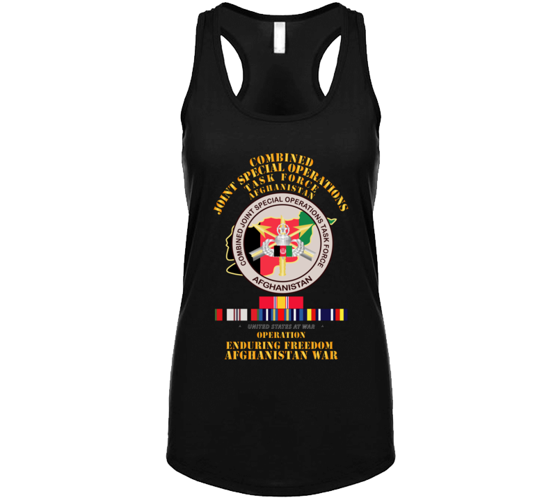 Sof - Combined Joint Special Operations Task Force - Oef - Afghanistan W Svc T Shirt