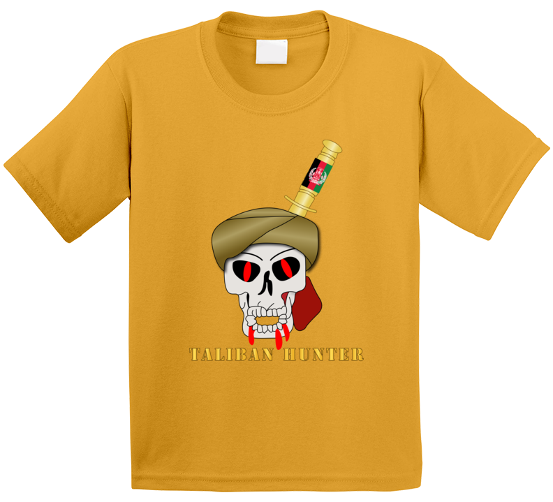 Sof - Taliban Hunter W Bayonet In Skull T Shirt