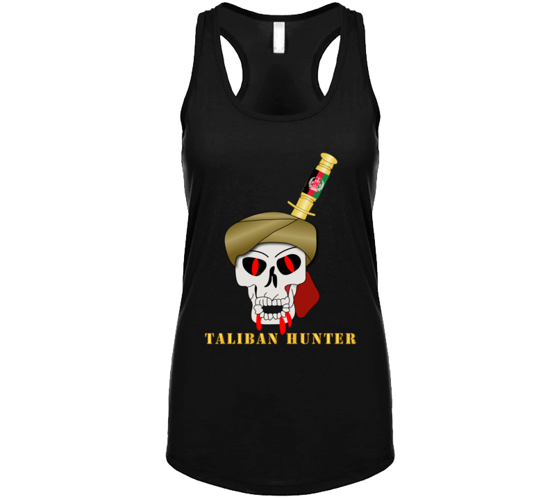 Sof - Taliban Hunter W Bayonet In Skull T Shirt