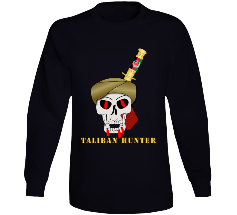 Sof - Taliban Hunter W Bayonet In Skull Long Sleeve