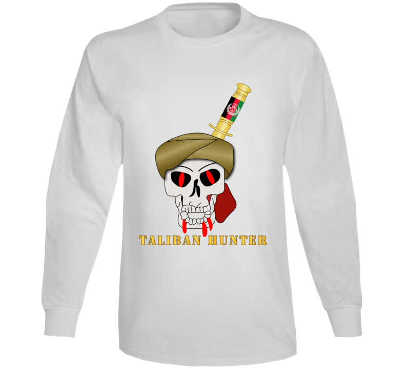 Sof - Taliban Hunter W Bayonet In Skull Long Sleeve