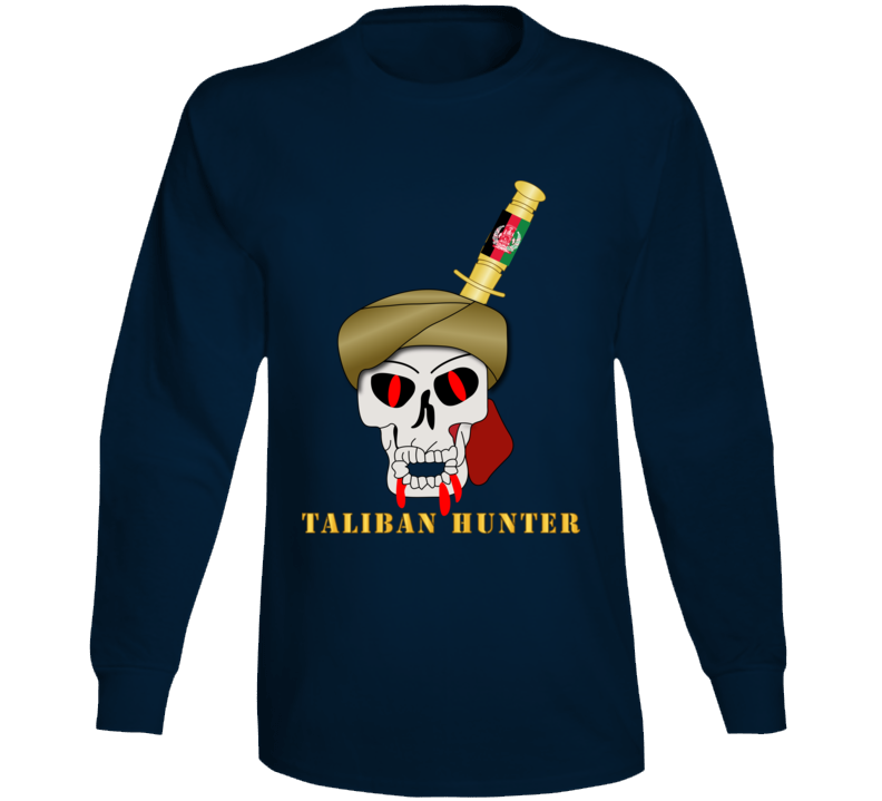 Sof - Taliban Hunter W Bayonet In Skull Long Sleeve