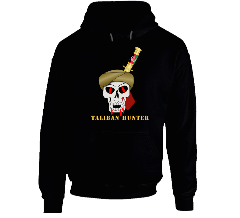 Sof - Taliban Hunter W Bayonet In Skull Hoodie