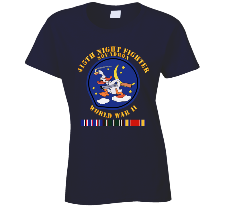 Aac - 415th Night Fighter Squadron - Wwii W Eu Svc Ladies