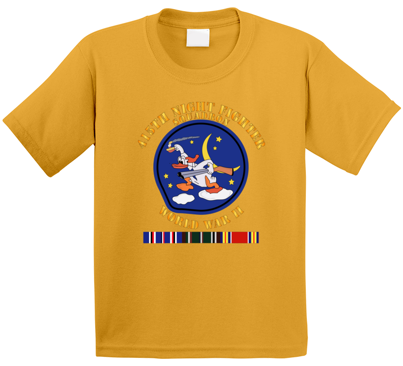 Aac - 415th Night Fighter Squadron - Wwii W Eu Svc Kids