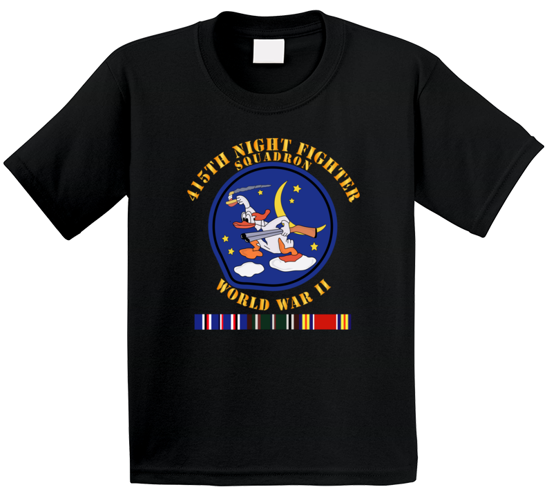 Aac - 415th Night Fighter Squadron - Wwii W Eu Svc Kids