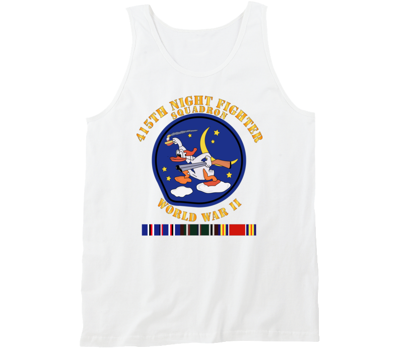 Aac - 415th Night Fighter Squadron - Wwii W Eu Svc Tanktop