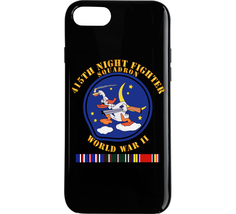 Aac - 415th Night Fighter Squadron - Wwii W Eu Svc Phone Case