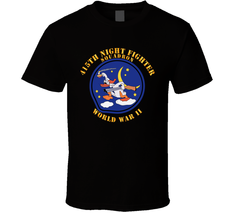 Aac - 415th Night Fighter Squadron - Wwii T Shirt