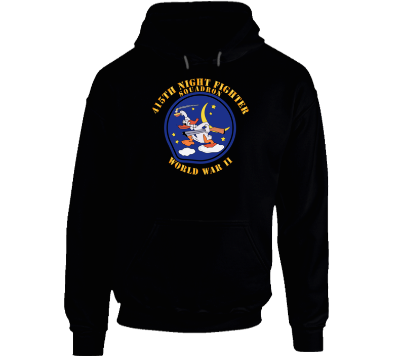 Aac - 415th Night Fighter Squadron - Wwii Hoodie