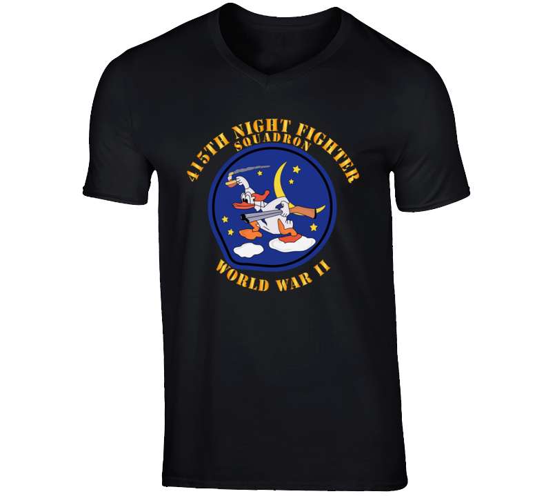Aac - 415th Night Fighter Squadron - Wwii V-neck