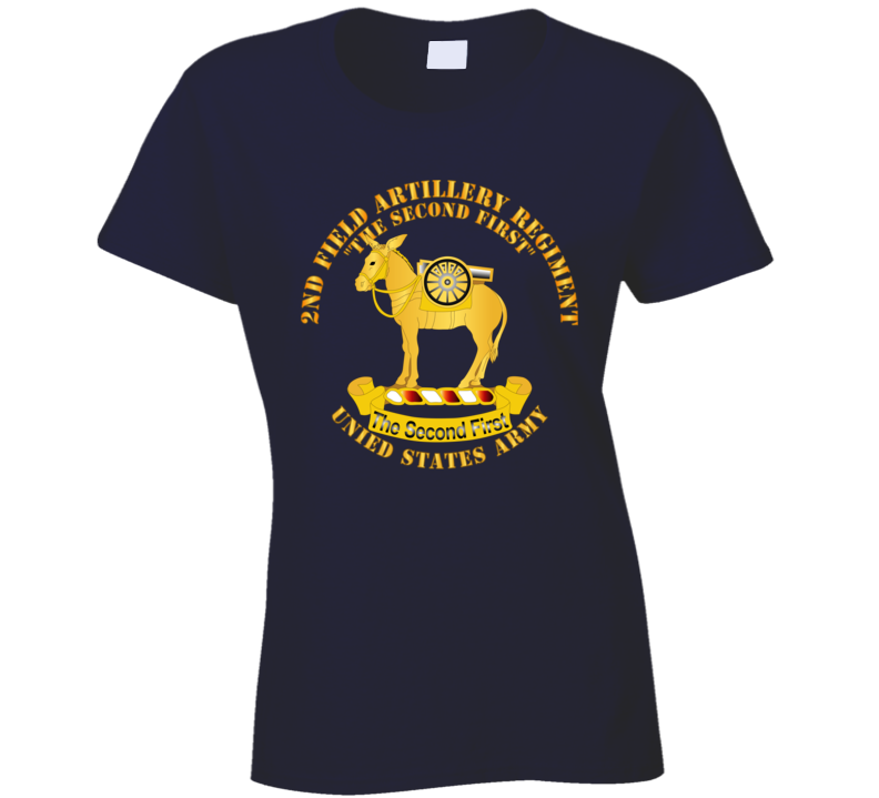 Army - 2nd Field Artillery Regiment - V1 T Shirt