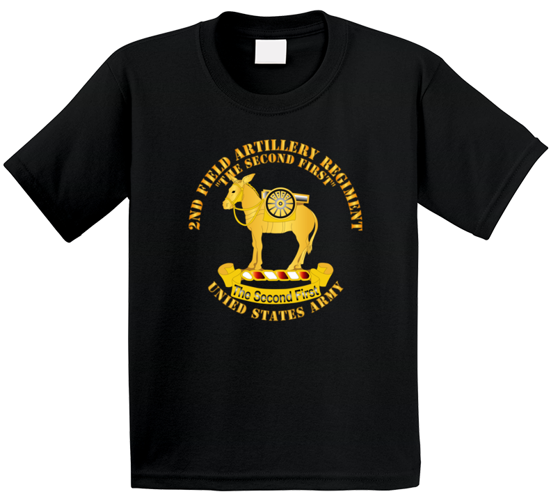 Army - 2nd Field Artillery Regiment - V1 T Shirt