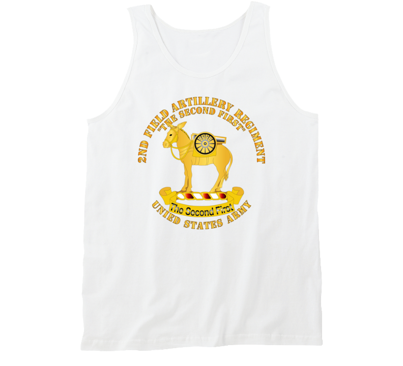 Army - 2nd Field Artillery Regiment - V1 Tanktop
