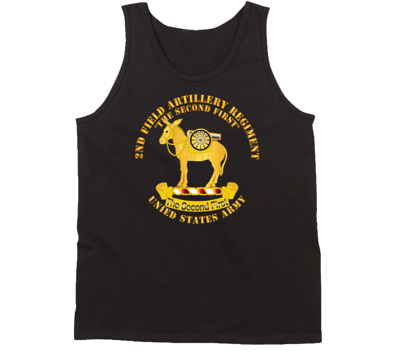 Army - 2nd Field Artillery Regiment - V1 Tanktop