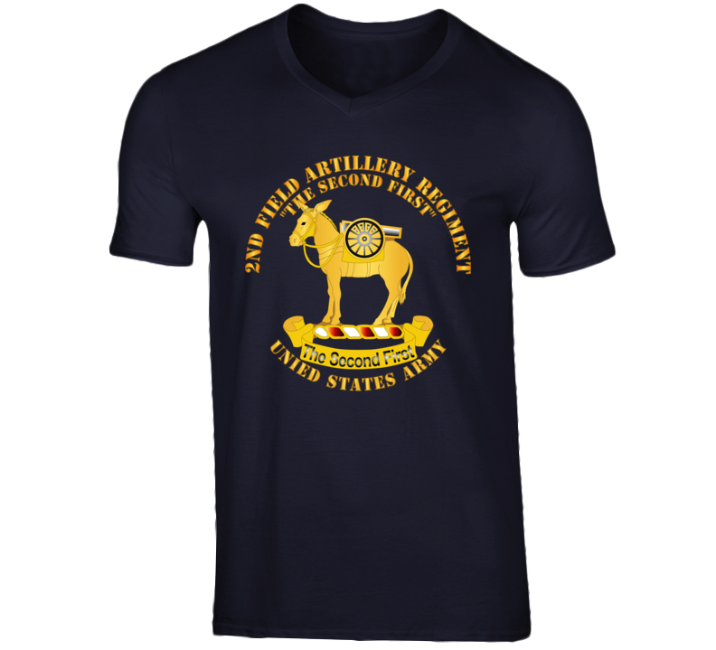 Army - 2nd Field Artillery Regiment - V1 T Shirt