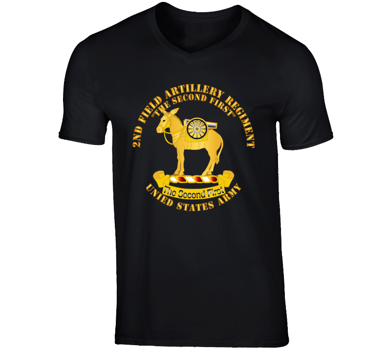 Army - 2nd Field Artillery Regiment - V1 T Shirt