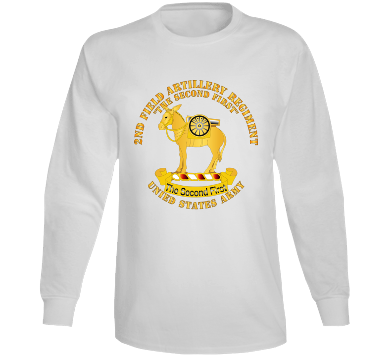 Army - 2nd Field Artillery Regiment - V1 Long Sleeve