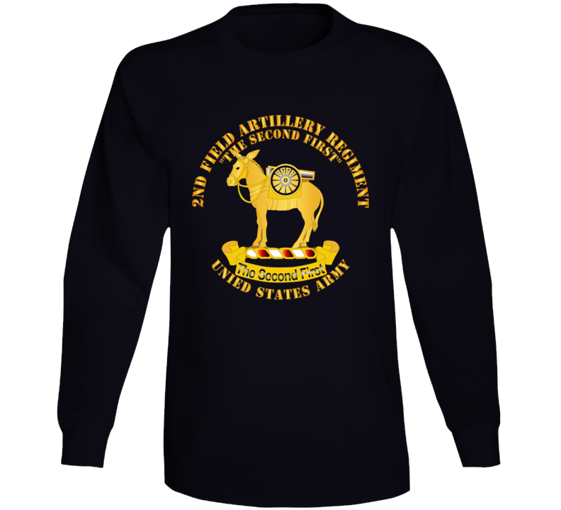 Army - 2nd Field Artillery Regiment - V1 Long Sleeve