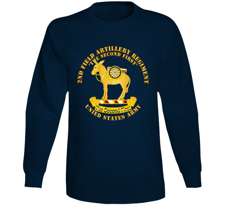 Army - 2nd Field Artillery Regiment - V1 Long Sleeve