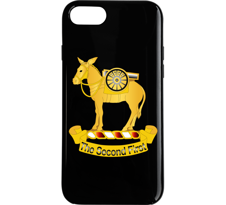 Army - 2nd Field Artillery Regiment Wo Txt Phone Case