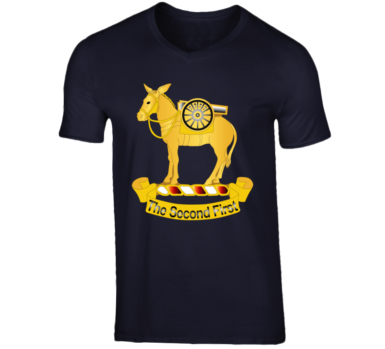 Army - 2nd Field Artillery Regiment Wo Txt T Shirt