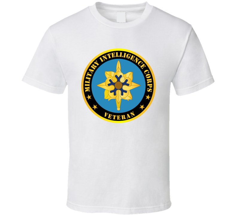 Army - Military Intellligence Corps Branch Veteran T Shirt