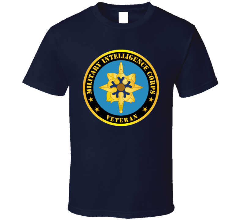 Army - Military Intellligence Corps Branch Veteran T Shirt