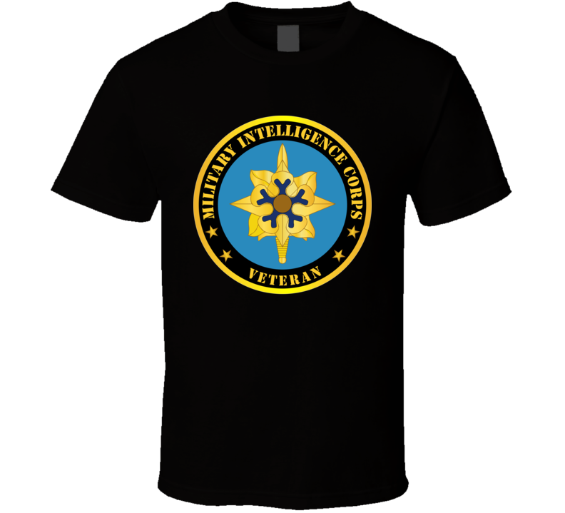 Army - Military Intellligence Corps Branch Veteran T Shirt