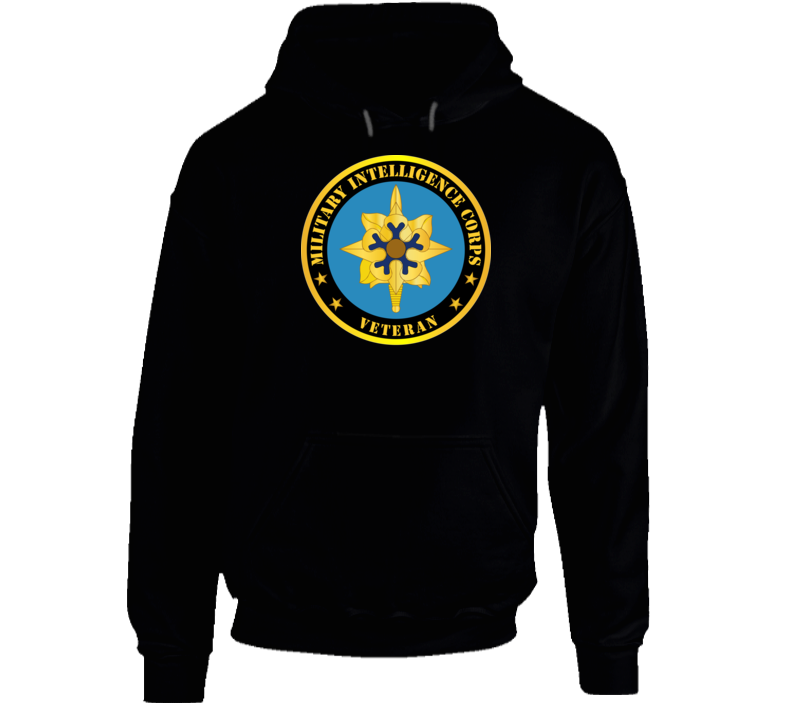Army - Military Intellligence Corps Branch Veteran Hoodie