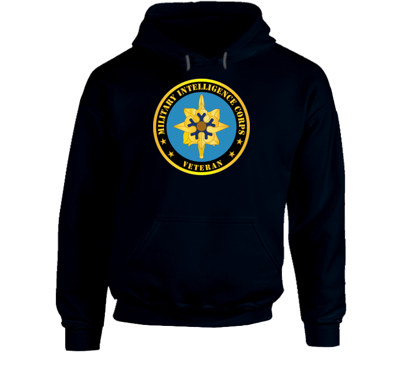 Army - Military Intellligence Corps Branch Veteran Hoodie