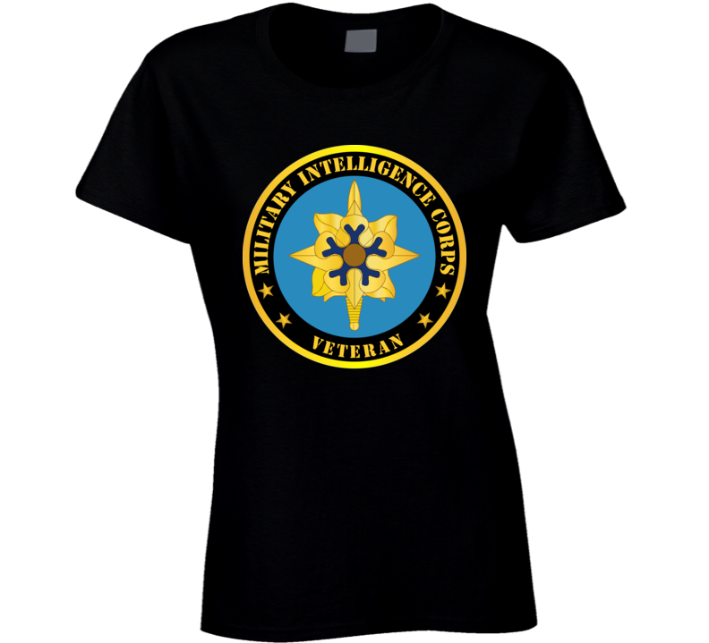 Army - Military Intellligence Corps Branch Veteran T Shirt