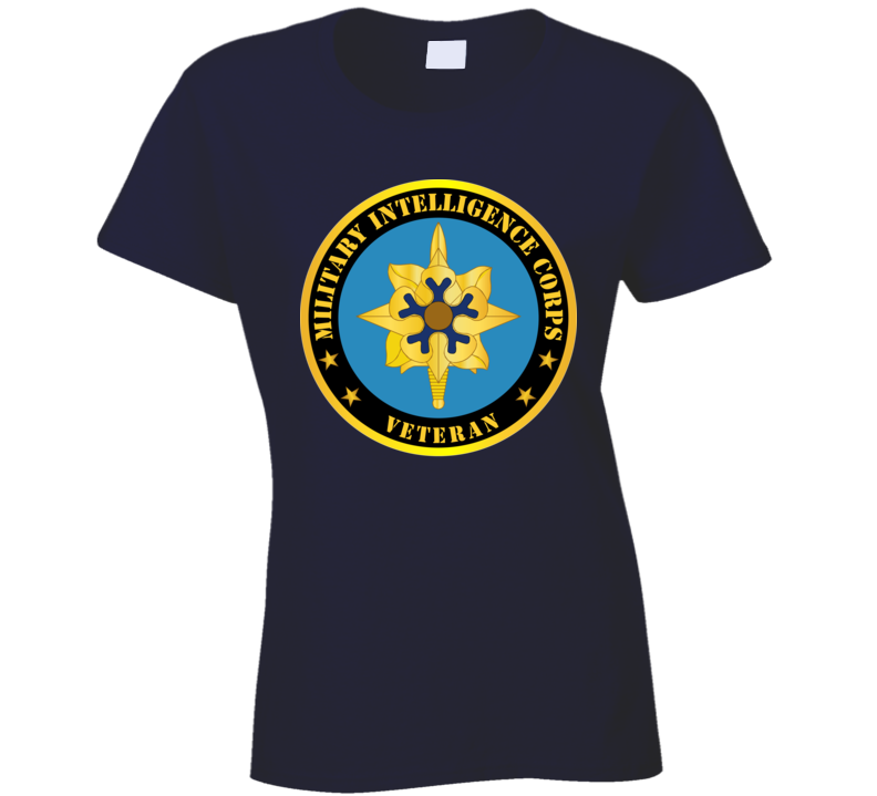 Army - Military Intellligence Corps Branch Veteran T Shirt