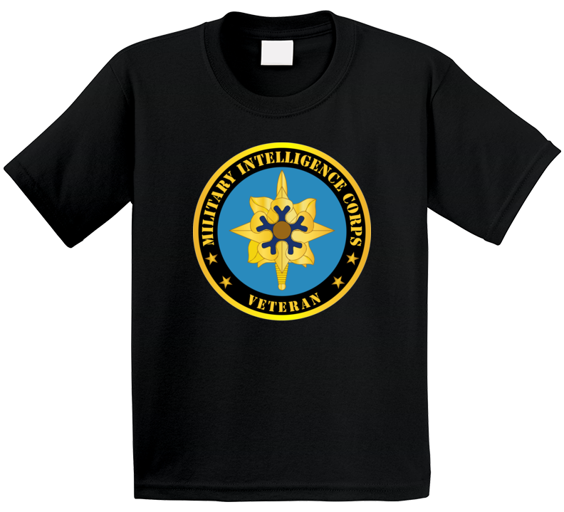 Army - Military Intellligence Corps Branch Veteran T Shirt