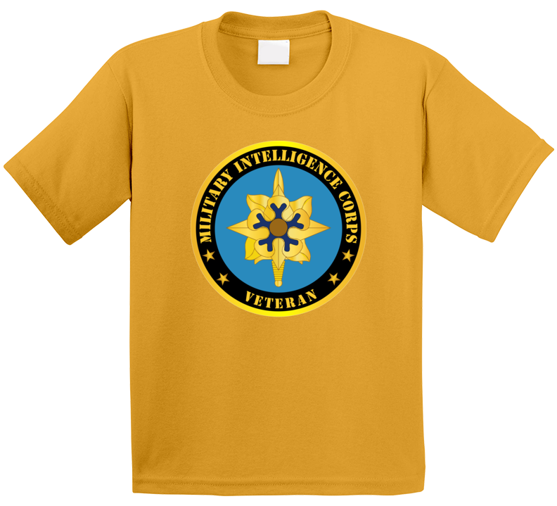 Army - Military Intellligence Corps Branch Veteran T Shirt