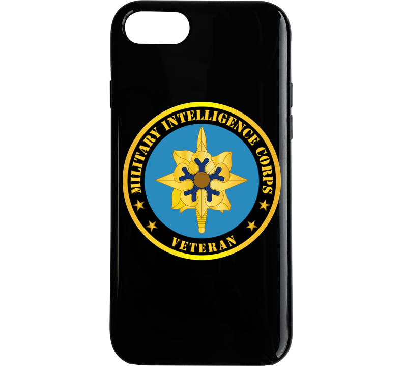 Army - Military Intellligence Corps Branch Veteran Phone Case