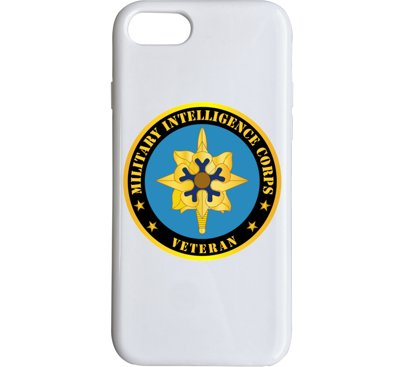 Army - Military Intellligence Corps Branch Veteran Phone Case