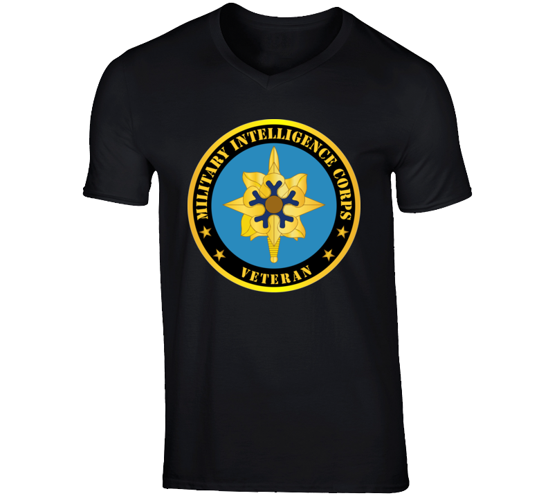Army - Military Intellligence Corps Branch Veteran T Shirt