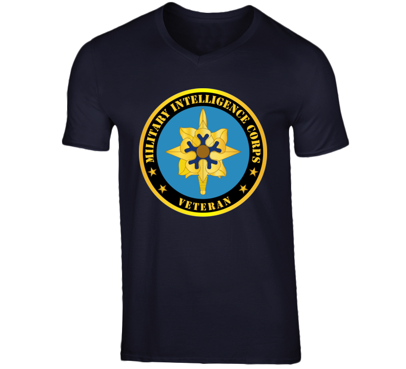 Army - Military Intellligence Corps Branch Veteran T Shirt