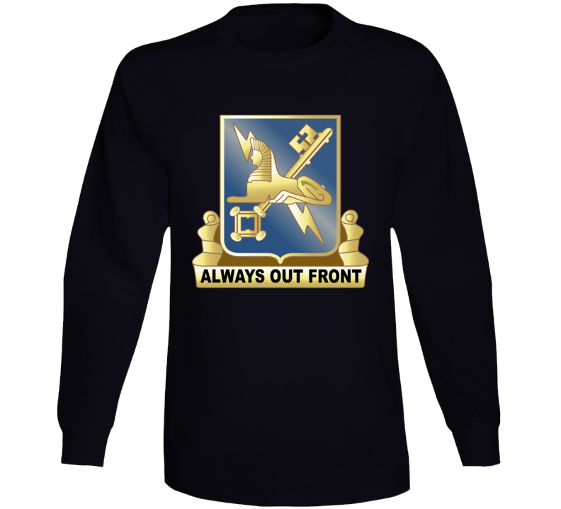 Army - Military Intellligence Corps Branch Dui Wo Txt Long Sleeve