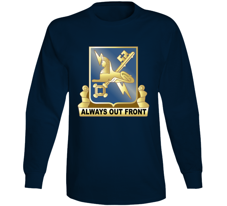 Army - Military Intellligence Corps Branch Dui Wo Txt Long Sleeve