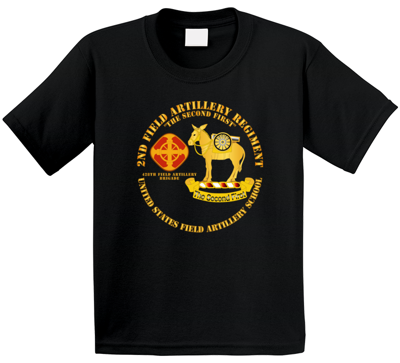 Army - 2nd Field Artillery Regiment - Us Fa School Kids