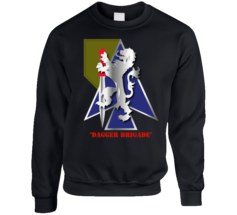 Army - 2nd Bde Combat Tm - Dagger Brigade - 1st Id Sweat Shirt